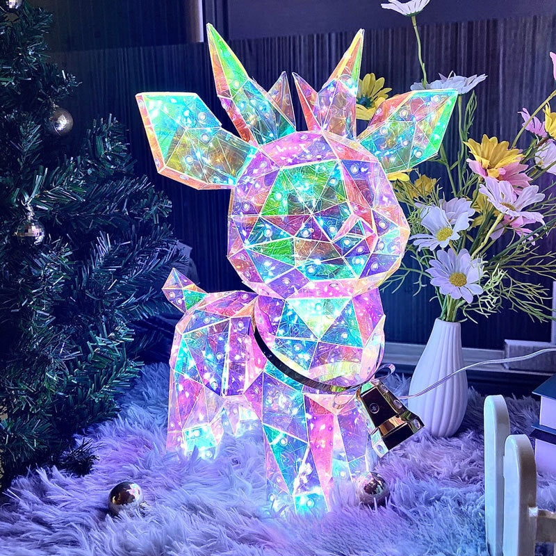 Weihnachtsfiguren Reh, Schneemann und Baum