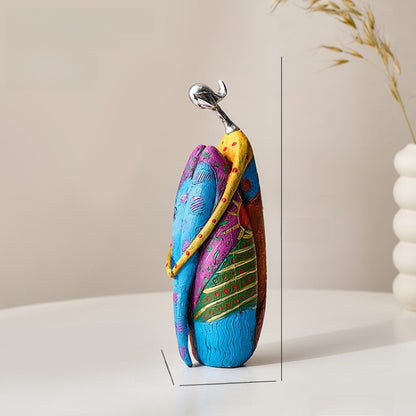 Esculturas de figuras abstractas en resina, 10 diseños