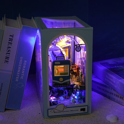 Kit casa in miniatura fai da te, scena sottomarina