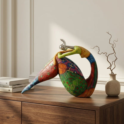 Esculturas de figuras abstractas en resina, 10 diseños