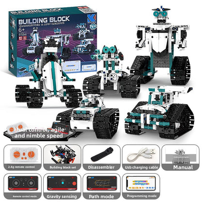 Programmable Remote-Control Block Robots