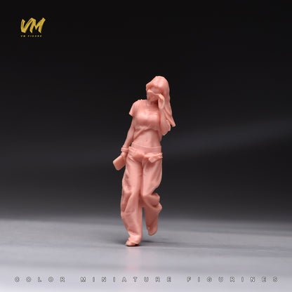 Figuras pintadas a mano a escala 1:64 para dioramas