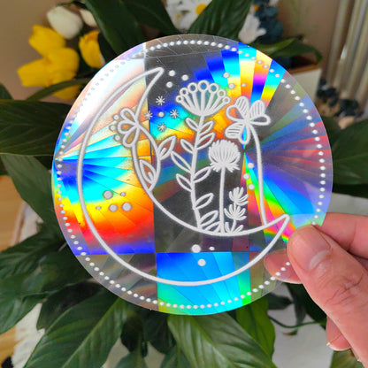 Sunshine Catcher Colorful Window Sticker Suncatcher Sun Rainbow Prism Glass Sticker