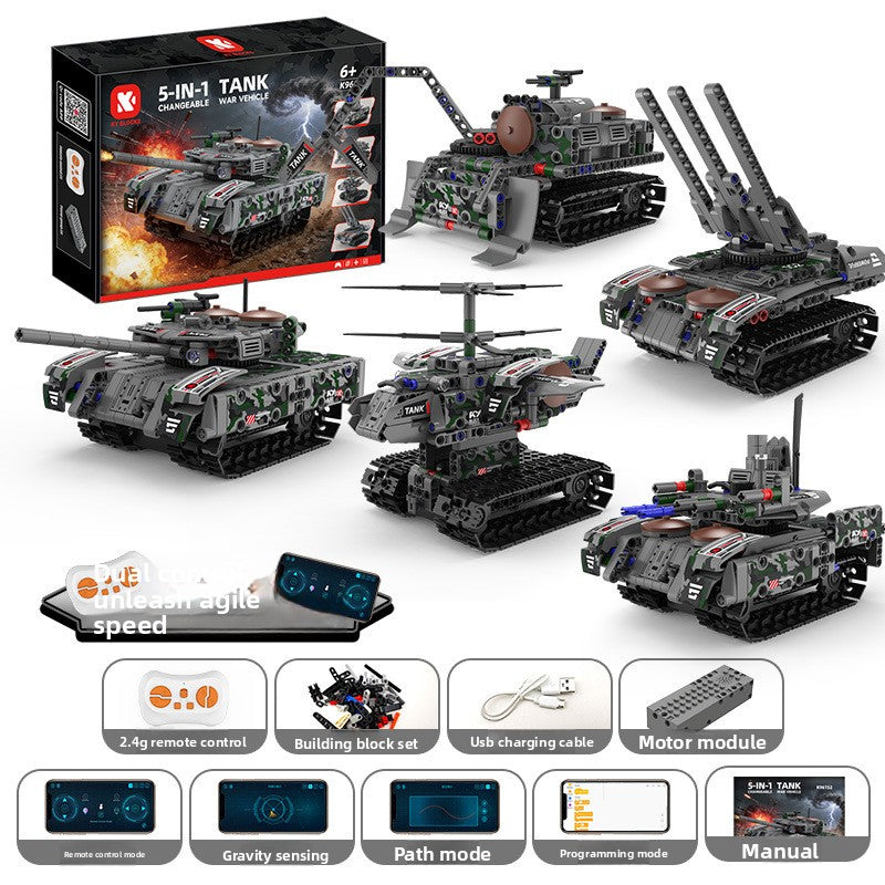 Programmable Remote-Control Block Robots