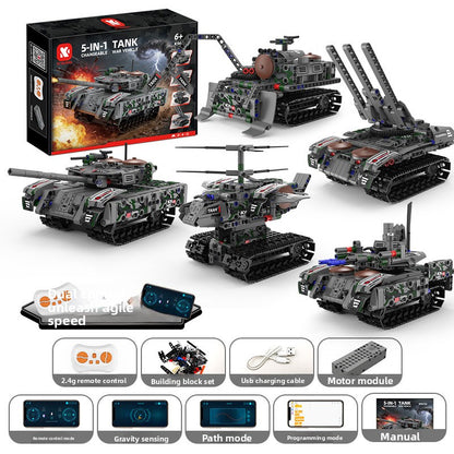 Programmable Remote-Control Block Robots