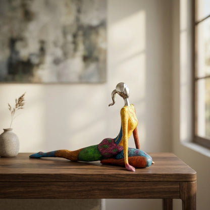Esculturas de figuras abstractas en resina, 10 diseños