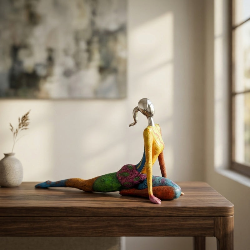Esculturas de figuras abstractas en resina, 10 diseños