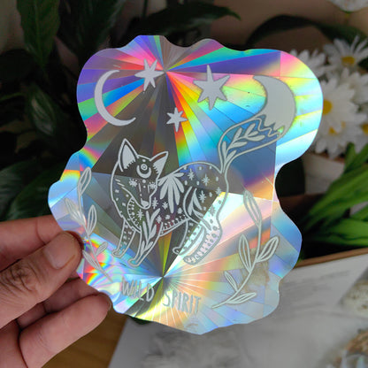 Sunshine Catcher Colorful Window Sticker Suncatcher Sun Rainbow Prism Glass Sticker
