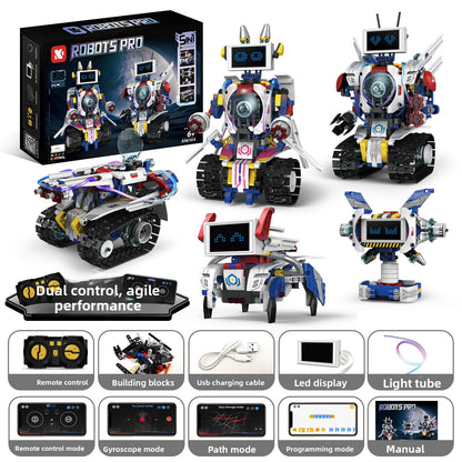 Programmable Remote-Control Block Robots