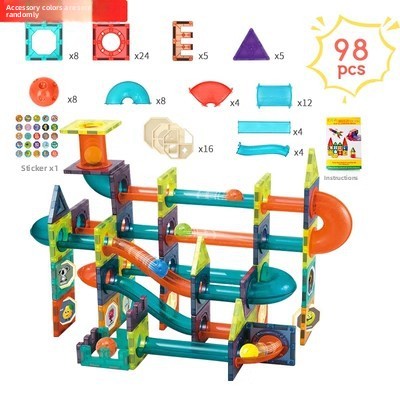 Colour Window Magnetic Building Tiles, 26 to 268 Pieces