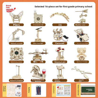 Kit STEM de experimentos científicos, 16 experimentos