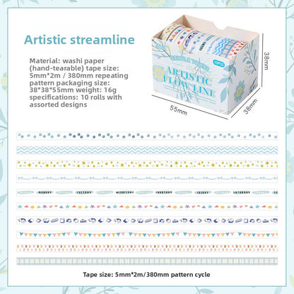 Decorative Paper Adhesive Tape