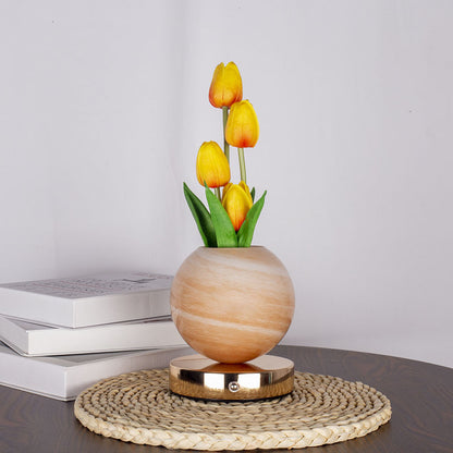 Tulpenstrauß-Tischlampe mit USB-Stromversorgung