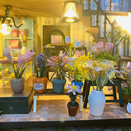 DIY-Gartenvilla aus Holz, zweigeschossig