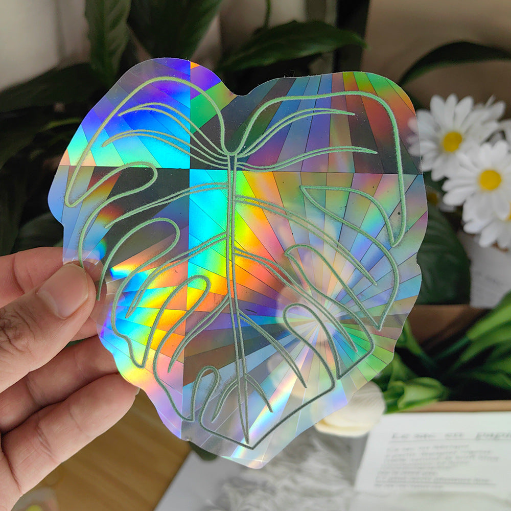 Sunshine Catcher Colorful Window Sticker Suncatcher Sun Rainbow Prism Glass Sticker