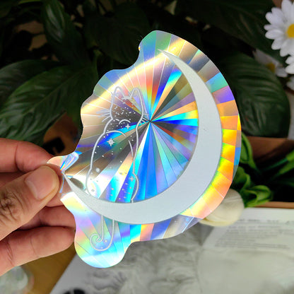 Sunshine Catcher Colorful Window Sticker Suncatcher Sun Rainbow Prism Glass Sticker
